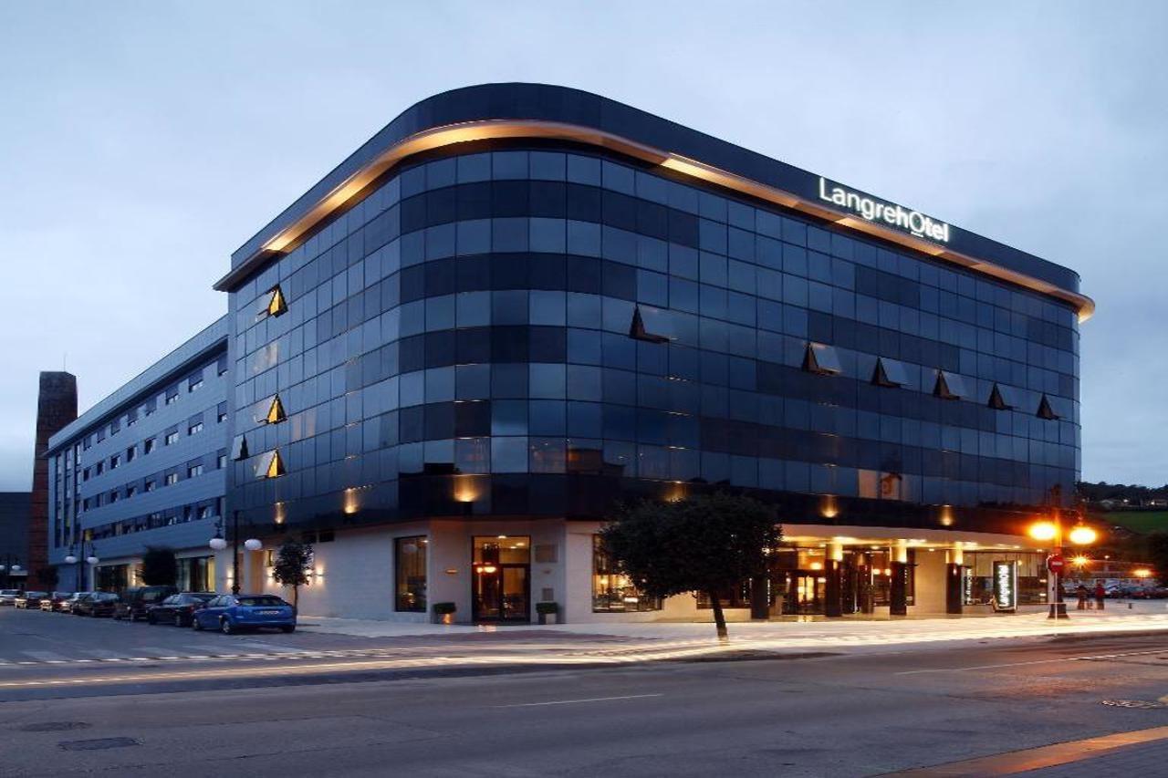 Azz Asturias Langrehotel & Spa Лангрео Экстерьер фото